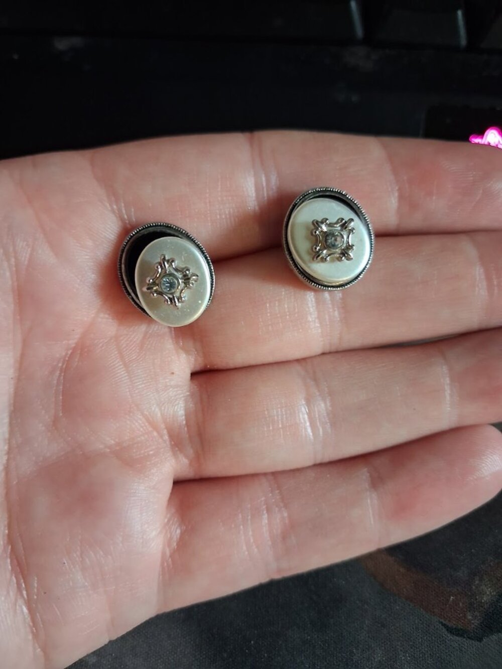 Unique stud earrings